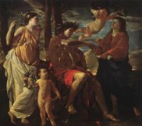 Poussin, Nicolas - The Inspiration of the Poet